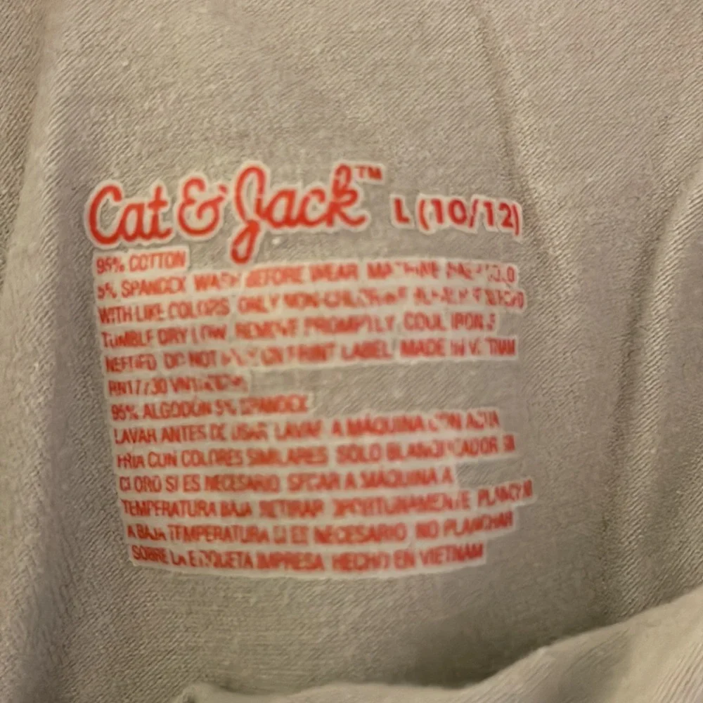 Gray camo Cat&Jack pants - Picture 2 of 2